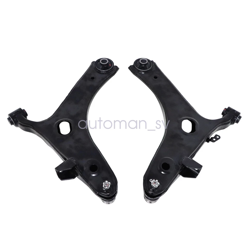 Brazos de control inferiores delanteros izquierdo y derecho con rótulas para Subaru Tribeca 2006-2014 Foto 3 de 4