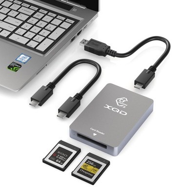 CFexpress Type B & XQD Card Reader USB 3.2 10Gbps - Fast Data Transfer