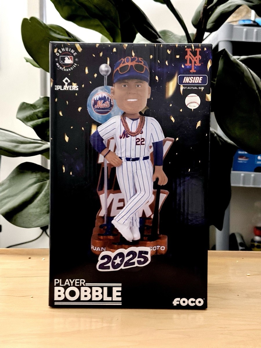 Juan Soto New York Mets 2025 New Year's Ball Drop Bobblehead