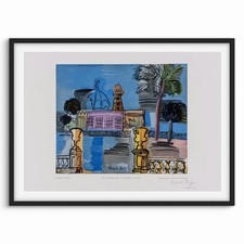 Raoul Dufy: Le Casino de la Jetée a Nice, 1950, Archival Quality Signed Print.