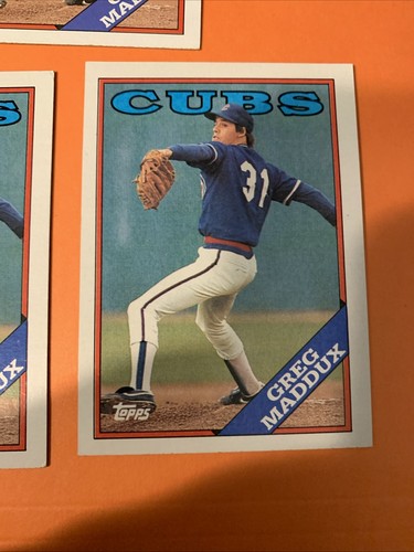 1988 Topps - Greg Maddux #361 Quantity 3 Chicago Cubs - Bild 4 von 9