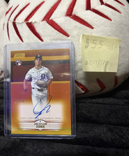 Topps Jackson Jobe Autographed Rookie Card 33/50 Detroit Tigers Serial Numbered