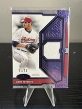 2024 Topps Tier One Relics Andy Pettitte Patch /75 Astros NY Yankees