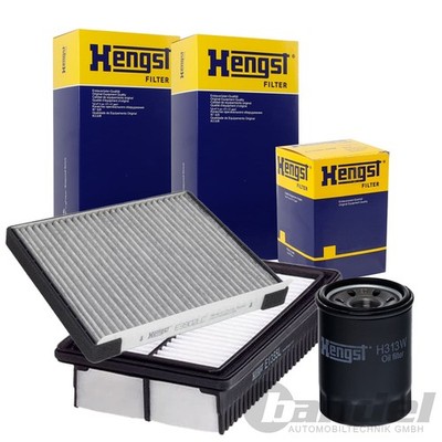 HENGST FILTER-PAKET SET passend für HYUNDAI i20 II GB IB / 1.2 75+84 PS