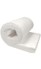 Ceramic Fiber Insulation, 2" Thick x 16" x 48", 2400F Fireproof Insulation Bl...