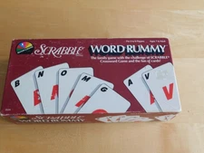 VINTAGE Scrabble Word Rummy Game COMPLETE Selchow and Righter 1987 Family