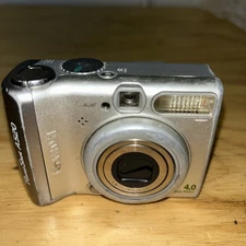 Canon PowerShot A520 Digital Camera 4.0MP w/ 1GB SD Memory TESTED WORKS - READ