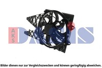 LÜFter MotorkÜHlung AKS Dasis 088055N Passend FÜR Fiat KÜHlerlÜFter MotorlÜFter