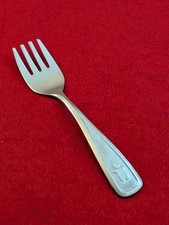 The First Years Deluxe Stainless 4 1/4" Baby Fork Japan 1980
