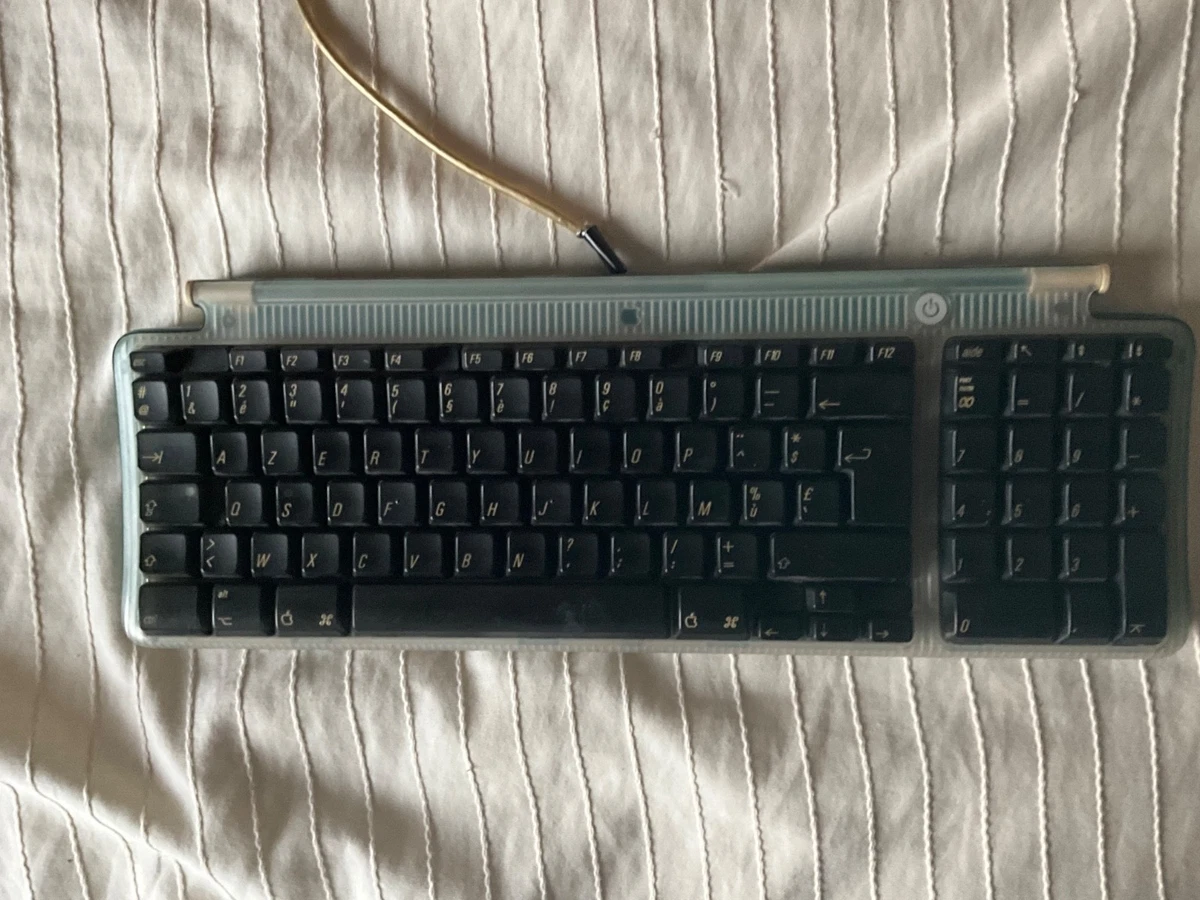 clavier origine imac G3 bondi blue azerty toetsenboord keyboard