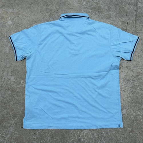 True Religion Polo Shirt Adult X-Large Blue Horseshoe Logo Rare Vintage y2k Rare - Picture 8 of 8