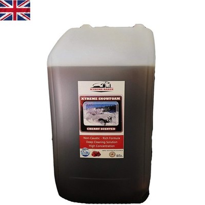 Xtreme Snow Foam Shampoo 25L - biologisch abbaubare Autowäsche, Cherry & Apple Optionen