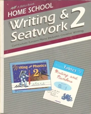 A Beka Abeka Writing & Seatwork 2 Curriculum & lesson Plans Includes Creativ...