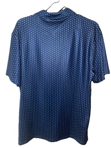 Barstool Golf Polo Large- July4th- Navy w/ White Stars- Logo Embroidered - Picture 4 of 6