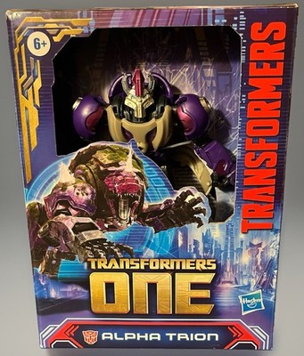 Transformers ONE Alpha Trion Prime Changers Figure and 2 Pieces Hasbro New