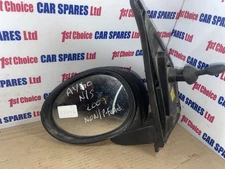 Toyota Aygo 2009 Manual BLACK PASSENGER LEFT wing door mirror E8013775