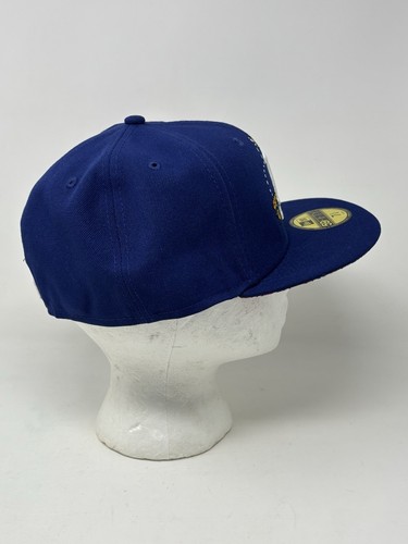 New Era Größe 7 3/8 59Fifty LA Dodgers Aquarell Blumenmuster eng anliegende Kappe Mütze - Bild 4 von 7