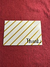 Lot Of 14 Thank You Greeting Card, Thanks, Blank, 4x6 C5 