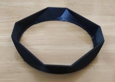 Self made square light shield suitable for Minolta AF 20mm 1:2.8 automatic lens