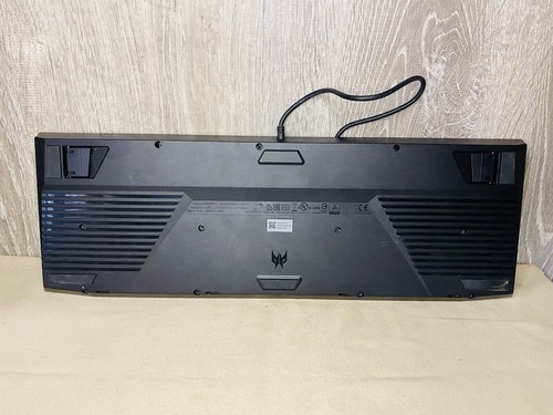 Acer Led Predator gaming Keyboard KBCY21 USB Wired “Lights Up Blue” - Picture 6 of 10