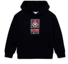 Super Mario Boys Hoodie  Sizes Small 6/7 Or XL 14-16  Color:Black Knight