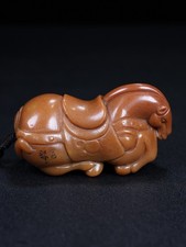 马寿山石主中国风雕像、雕像| eBay