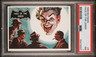 1966 TOPPS BATMAN FACE OF THE JOKER #9 PSA 7