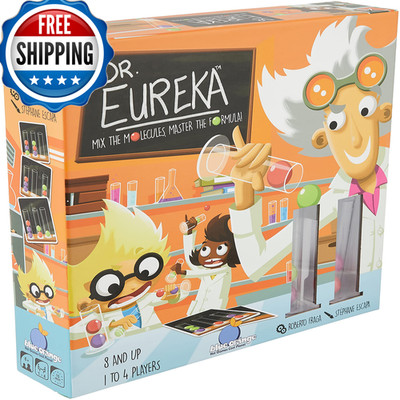Blue Orange Dr. Eureka Speed Logic Puzzle Dexterity Game Games - 1-4 Players