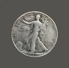 1946-S Walking Liberty Half ½ Dollar 90% Silver 30.6mm Coin, KM# 142