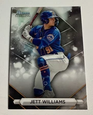 2023 Bowman Sterling JETT WILLIAMS Prospect Card BSP-57 New York Mets