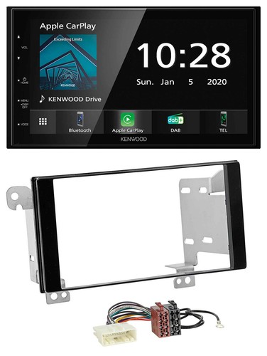 Kenwood Bluetooth MP3 DAB USB 2DIN Autoradio für Subaru Forester Impreza XV ab 1 - Bild 1 von 9
