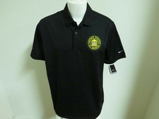 New L-3XL USA Black Nike Dri-Fit Men's 02G Golf Polo Shirt