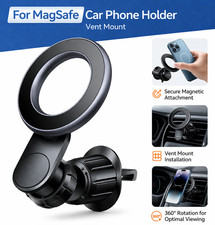 Magnetic Phone Holder Car Air Vent Mount 360 Rotataion For Magsafe