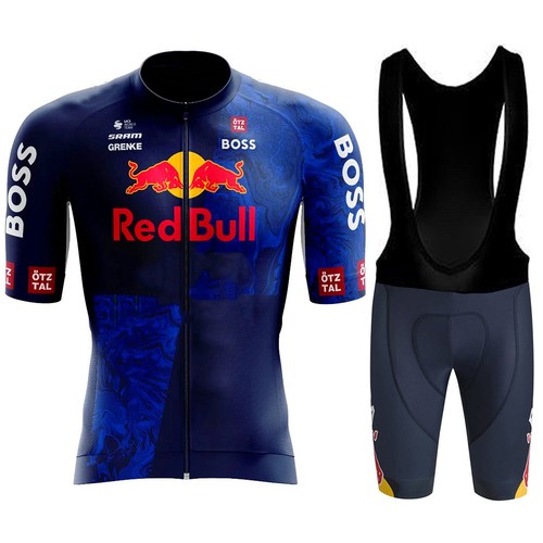 Completo ciclismo Red Bull Corto sportivo da uomo estivo - Foto 110 di 164