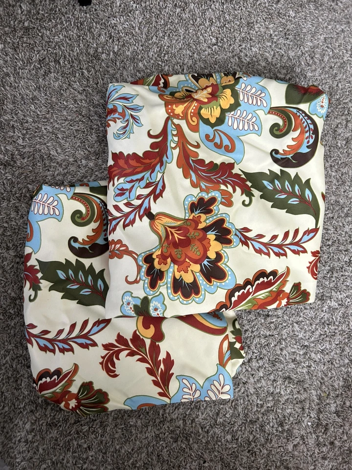 "Paneles cortina ventana oscurecimiento habitación jacobea media luna Zara 52 X 95""" Foto 2 de 4