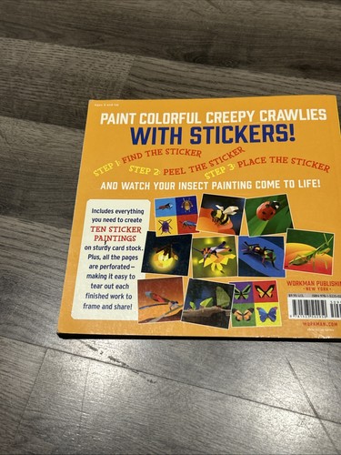 Paint by Sticker Kids: Beautiful Bugs: Create 10 Pictures Complete - Foto 5 di 9