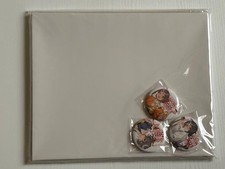 KanColle Comike Whale Sisters Acrylic Board Seal Can Badge Greeting Spring 2025