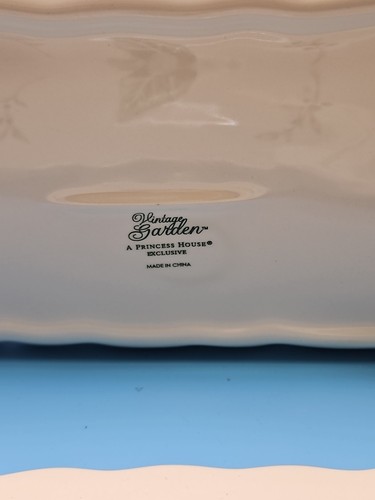 Princess House Exclusive Vintage Garden Casserole Dish With Lid And Insert - Picture 3 of 15
