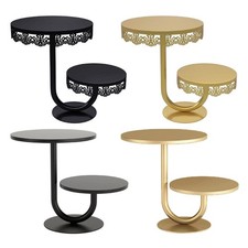 Multi Tiers Presentation Tray Display Stand for Sweet and Treats at Parties