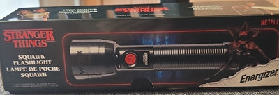 Energizer Stranger Things Squawk LED Flashlight 250lm Handheld AA x2 85m