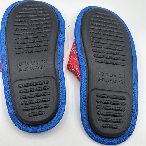 Foco MLB Philadelphia Phillies Slippers Youth Size Large (5-6) New - Picture 6 of 7