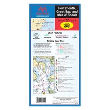 Maptech Portsmouth Great Bay  Isles of Shoals V3 Waterproof Chart