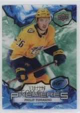 2021-22 Upper Deck Ice Ice Premieres Green /799 Philip Tomasino #243 Rookie RC