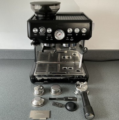 Sage The Barista Express Kaffeemaschine für Kaffeebohnen - schwarzer Trüffel