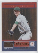 2011 Playoff Contenders Future Stars Logan Verrett #13 3bz