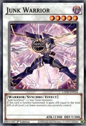 Junk Warrior L5DD-ENY34 Common Legendary 5D's Decks