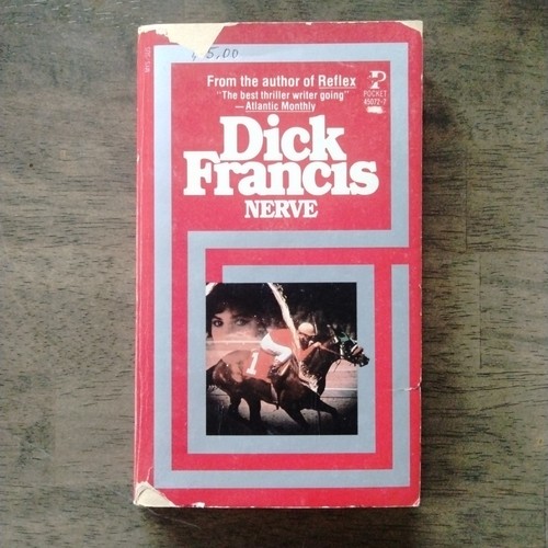 Dick Francis Paperback Lot Of 3 Nerve Rate Race Smokescreen Fawcett Pocket ,1971 - Picture 2 of 10
