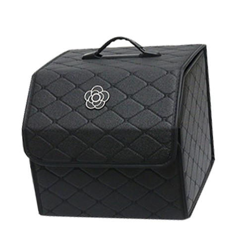 ˇCar Trunk Storage Organizer High Capacity Multipurpose Pu Leather Portable - Bild 2 von 12