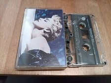 MADONNA True Blue Cassette 1986 Warner Bros. Records