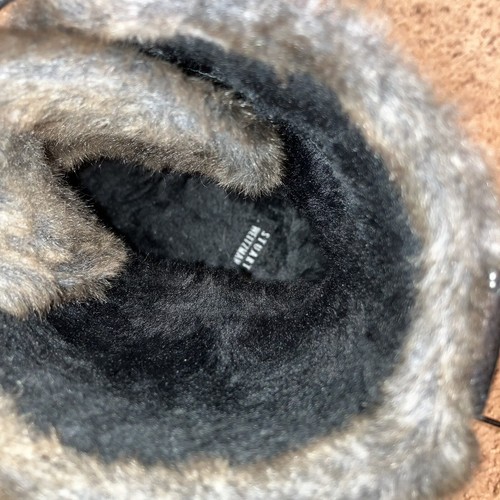 STUART WEITZMAN Boots Leather / Suede / Shearling COMBAT Black-Sz 9 M  Excellent - Picture 14 of 17